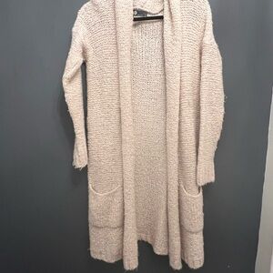 Cream Chunky Cardigan made in Italy